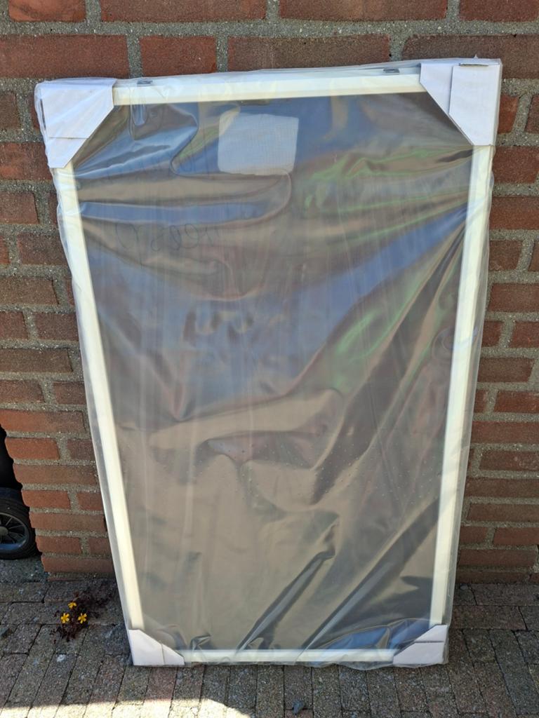 Nieuw inzethor raam 574x969 - nooit gebruikt, Ophalen, Kunststof, Minder dan 80 cm, Overige typen
