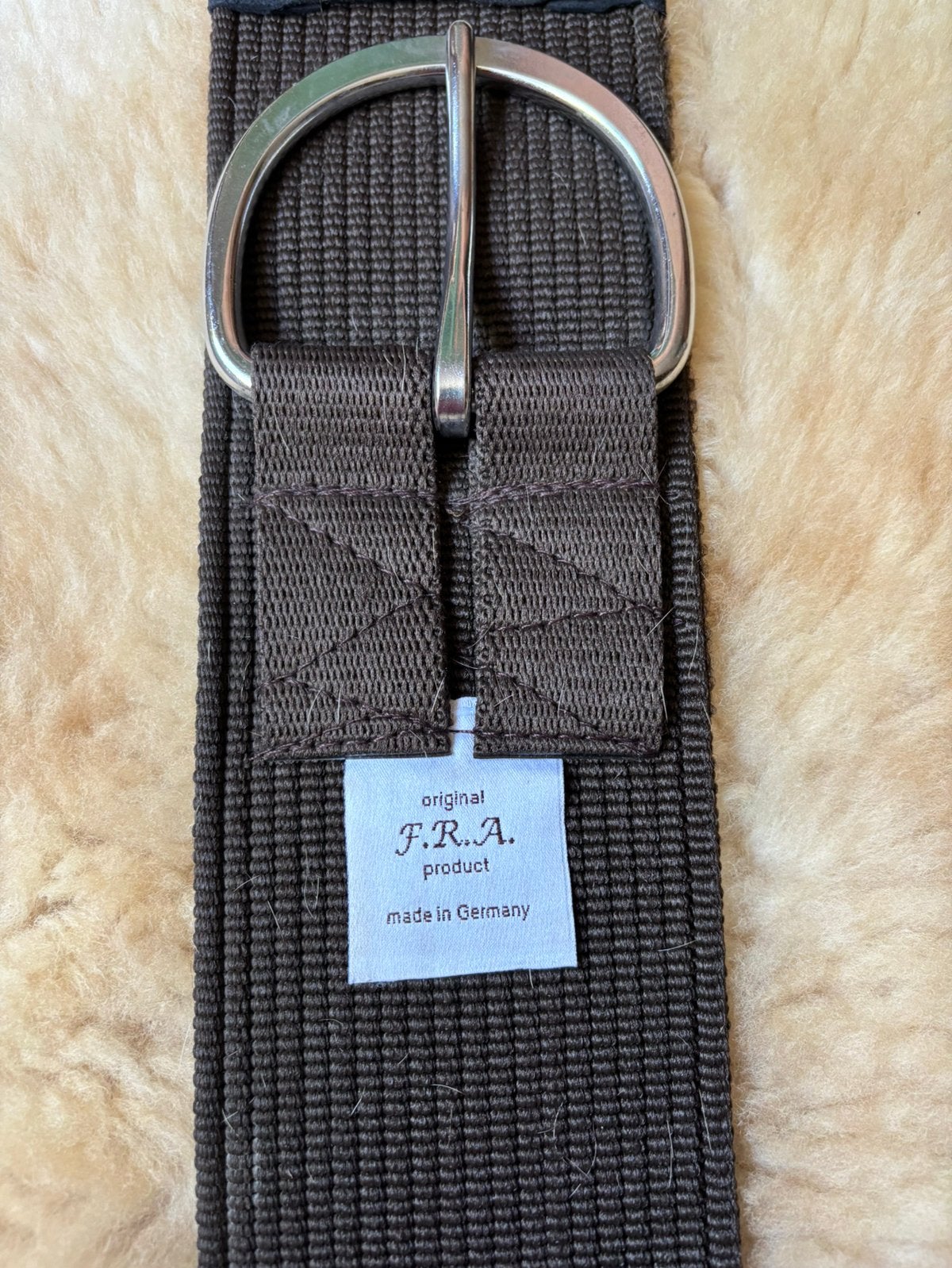 F.R.A. Supersingel western (bruin, 70cm/28inch), Gebruikt, Bruin, Ophalen of Verzenden, Singel