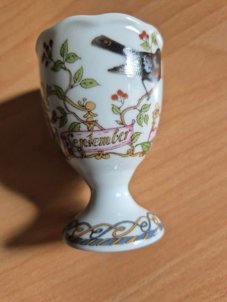 Eierdopje september - porselein - Hutschenreuther, Verzamelen, Verzenden, Nieuw, Porselein