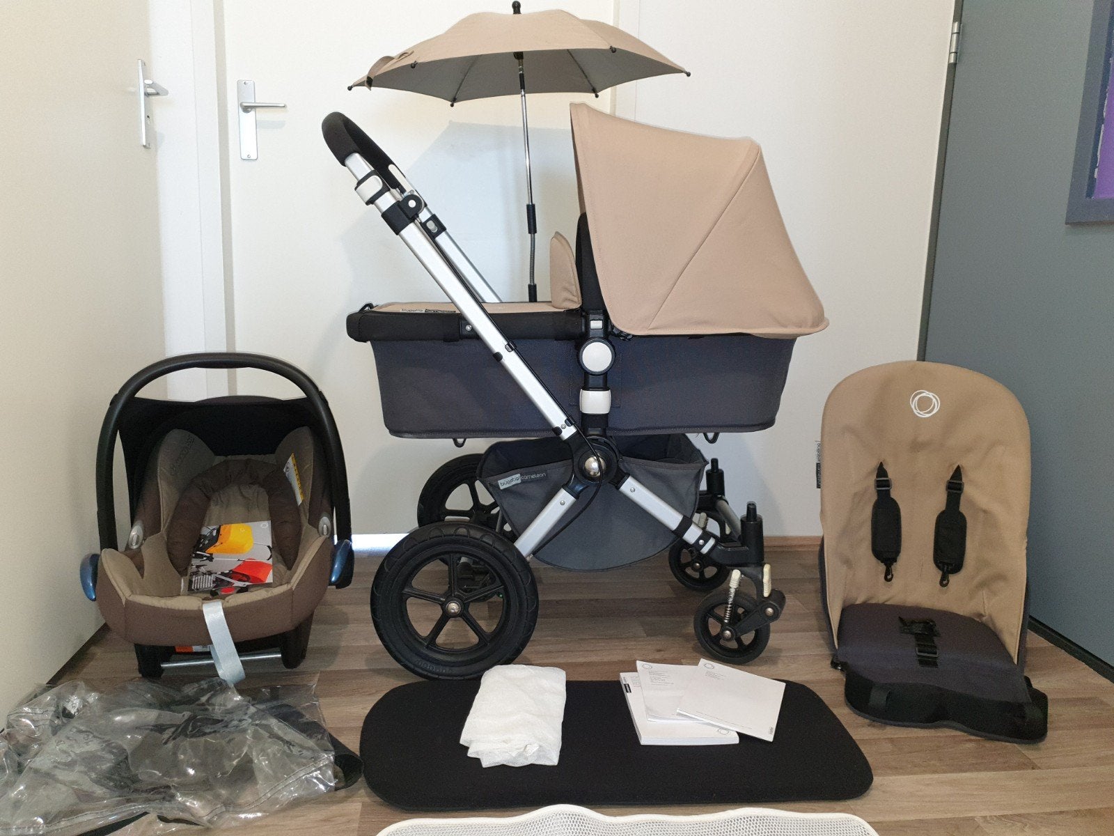 prachtige Bugaboo cameleon drie in een in zeer goede staat, Kinderen en Baby's, Ophalen of Verzenden, Zo goed als nieuw, Bugaboo