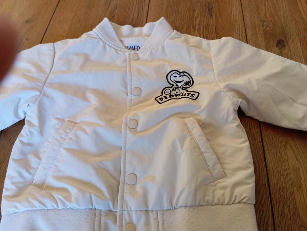 Zara Snoopy Peanuts jasje maat 92, Kinderen en Baby's, Jongen of Meisje, Ophalen of Verzenden, Zo goed als nieuw, Zara