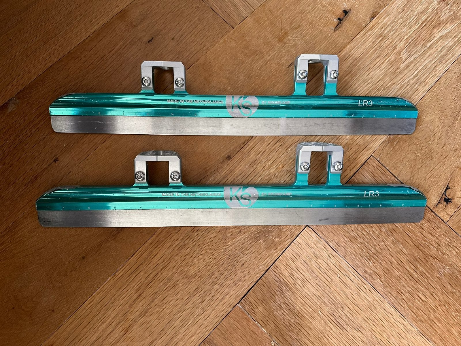 Kromkamp LR3 16” shorttrack ijzers, Ophalen, Gebruikt, Overige merken