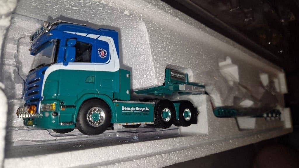 Scania Rens de Bruijn met dieplader, Ophalen of Verzenden, Nieuw, Bus of Vrachtwagen, Wsi