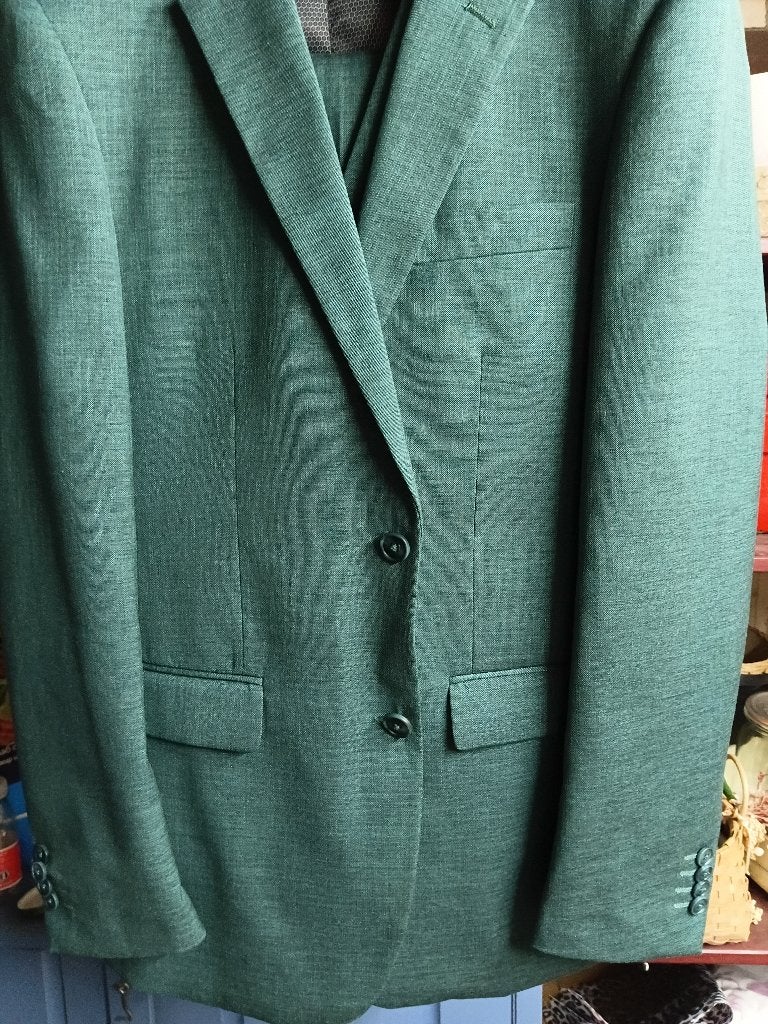 Driedelig pak heren Gents mt 48, Kleding | Heren, Kostuums en Colberts, Onbekend, Maat 48/50 (M), Ophalen of Verzenden, Zo goed als nieuw