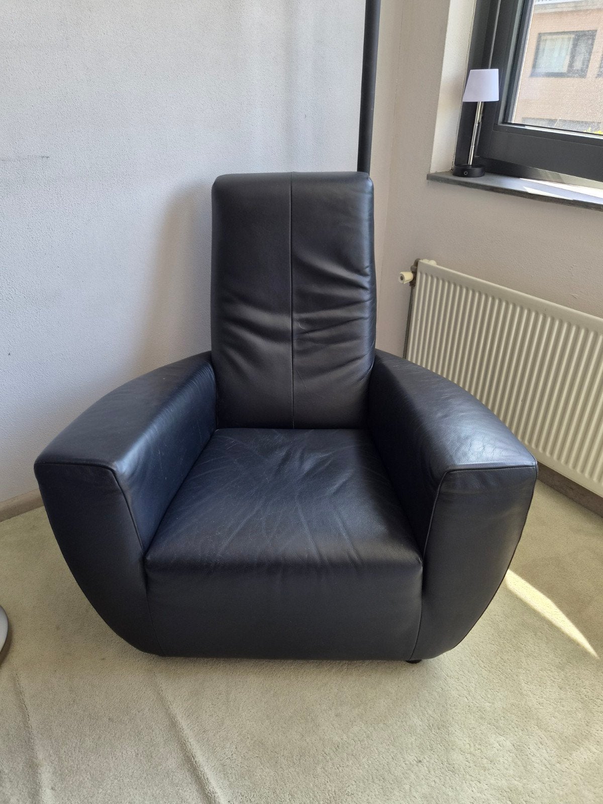 Label Longa Fauteuil - Gerard van den Berg, Ophalen, Gebruikt, Modern design, Tijdloos, 75 tot 100 cm