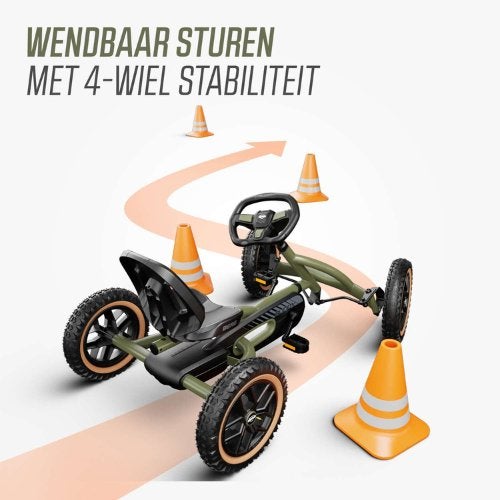 Berg skelter Buddy trail green met handrem, ., Nieuw, Ophalen of Verzenden, .