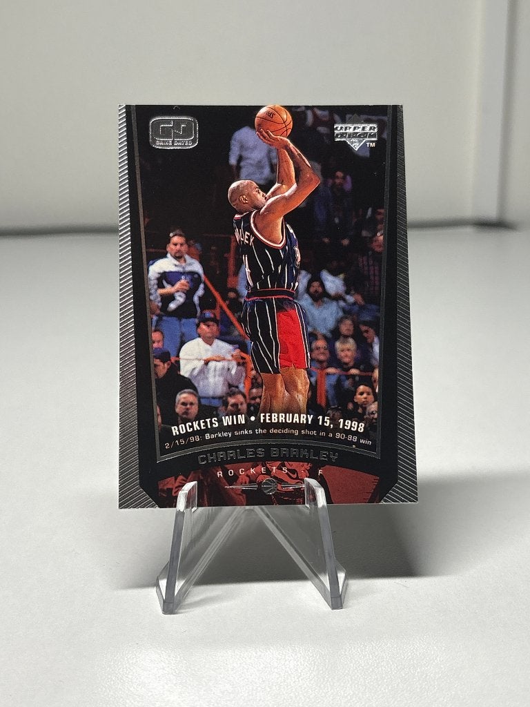 Upper Deck game dated Charles Barkley Rockets kaart, Ophalen of Verzenden, Zo goed als nieuw, Plaatje