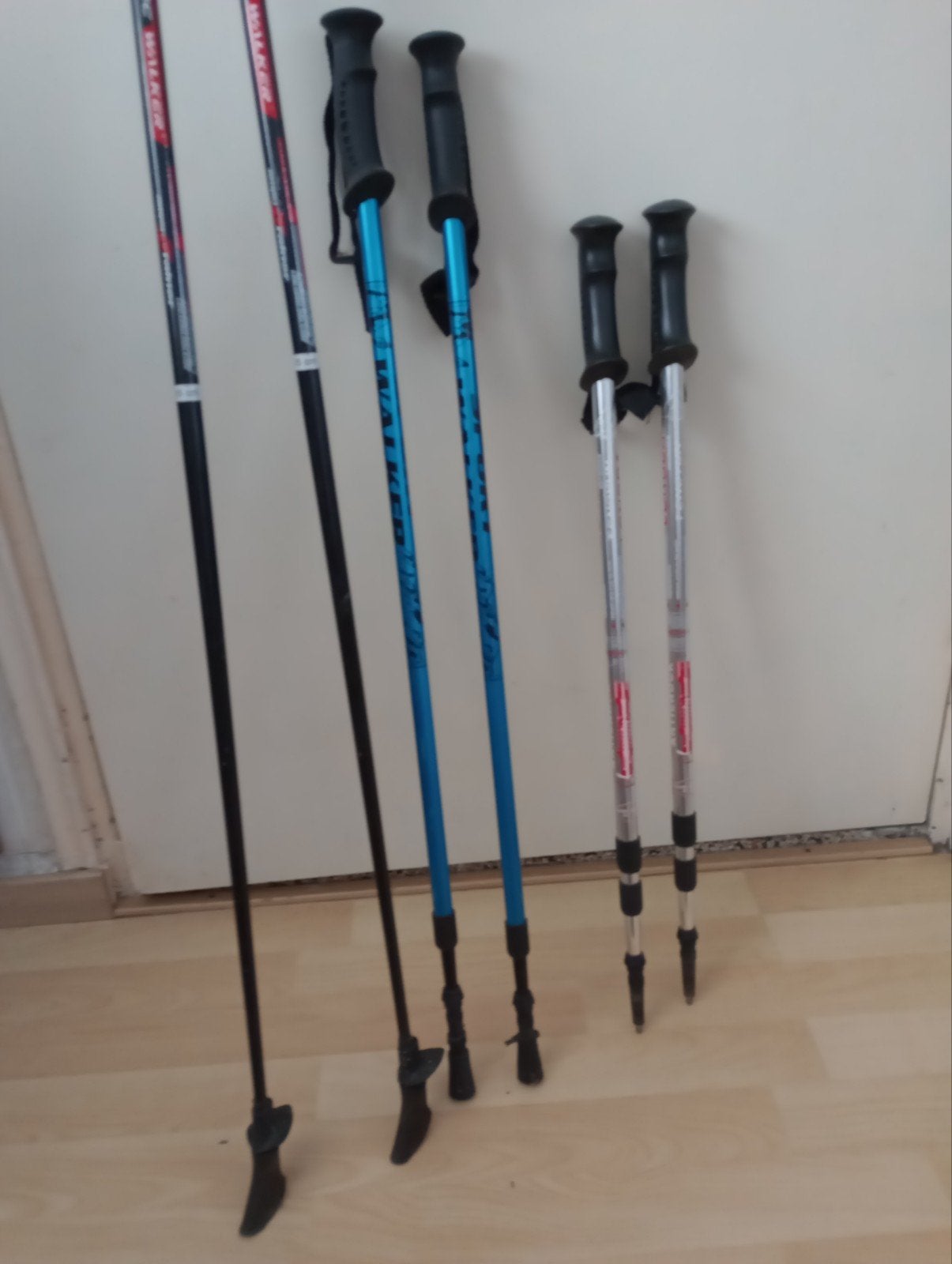 Wandelstokken set (3 paar), Ophalen of Verzenden