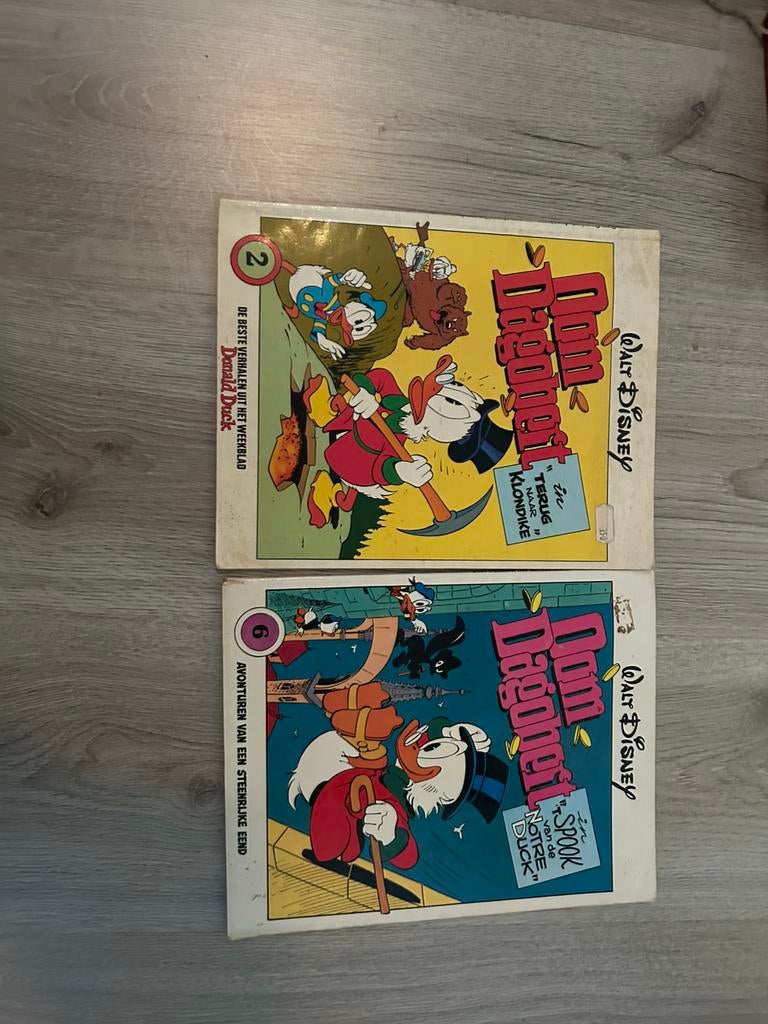 2 dagobert ducks, Meerdere comics, Ophalen of Verzenden, Zo goed als nieuw, Europa