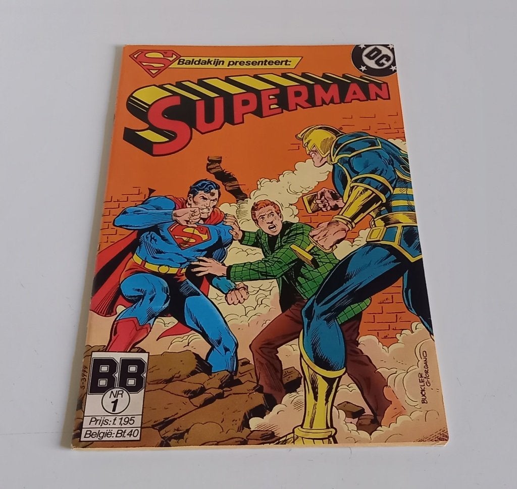 Superman no: 1 comic Baldakijn 1984, Verzenden, Europa, Gelezen, Eén comic