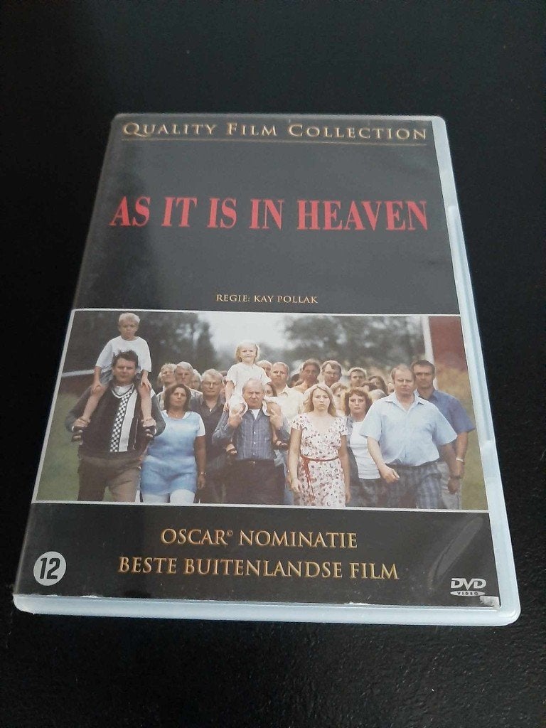 As it is in heaven, Michael Nyqvist, Frida Hallgren!, Vanaf 12 jaar, Ophalen of Verzenden, Gebruikt, Overige genres