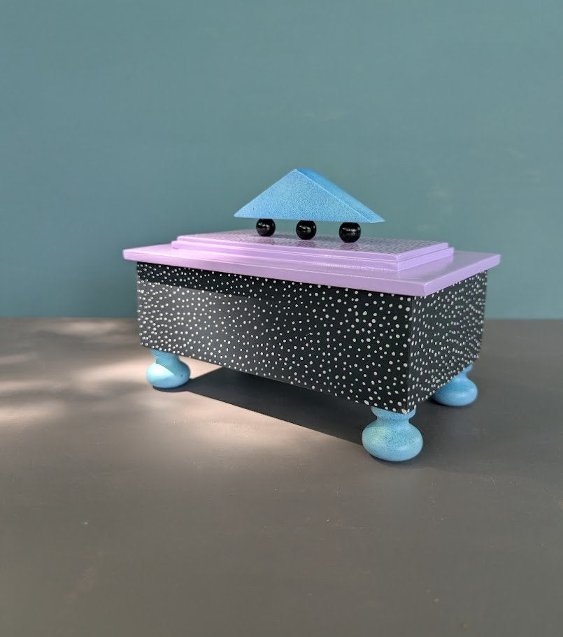 Memphis Milano style Box, Antiek en Kunst, Ophalen of Verzenden