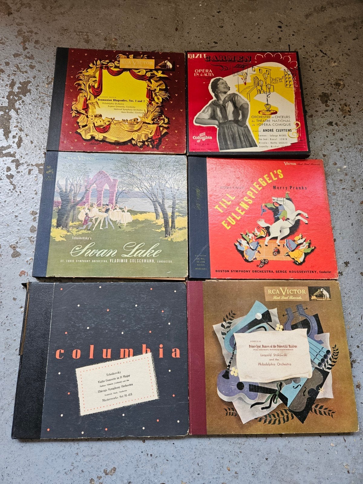 Klassieke Muziek LP Boxsets - Vintage Collectie, Gebruikt, Ophalen of Verzenden, Romantiek, 12 inch