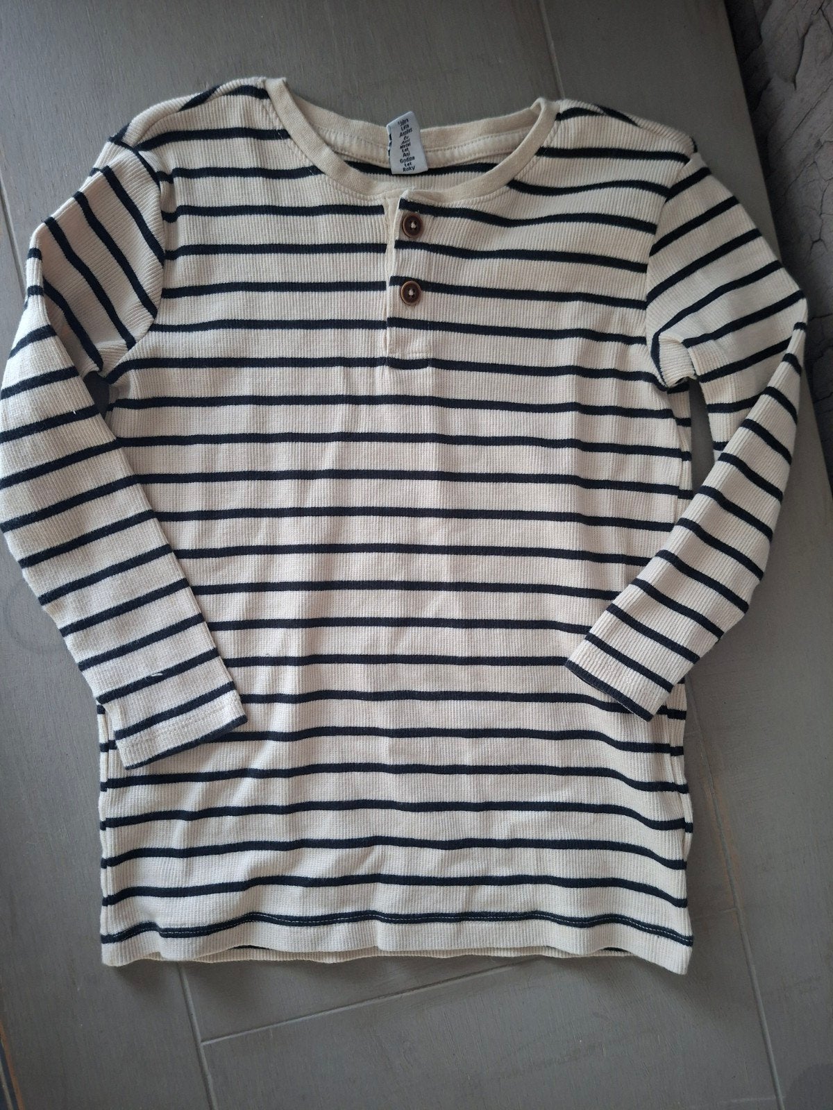 Gestreepte longsleeve voor kinderen, Ophalen of Verzenden, Zo goed als nieuw, Onbekend, Jongen