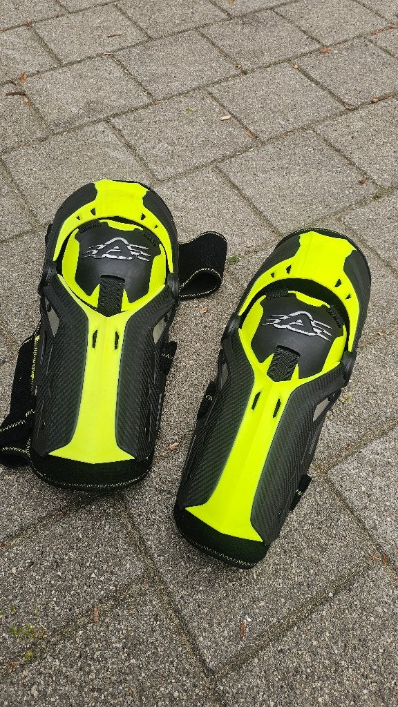 Acerbis Gorilla Knee Guards / kniebeschermers – topstaat, Motoren, Ophalen of Verzenden, Tweedehands, Motorcrosskleding, Acerbis