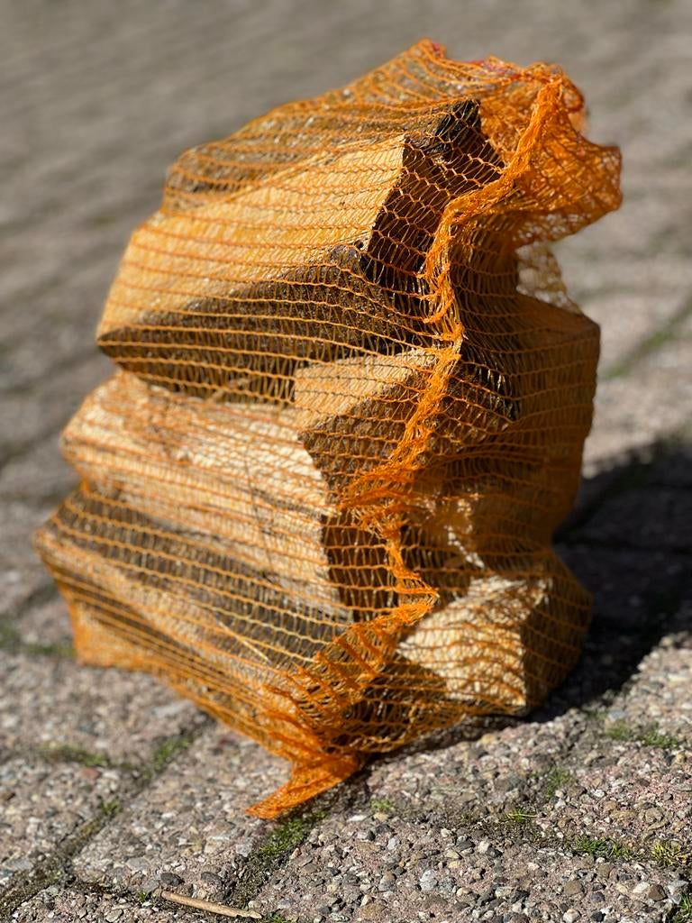 Zakje haardhout - Klaar voor gebruik, Tuin en Terras, Haardhout, Minder dan 3 m³, Ophalen, Overige houtsoorten, Blokken