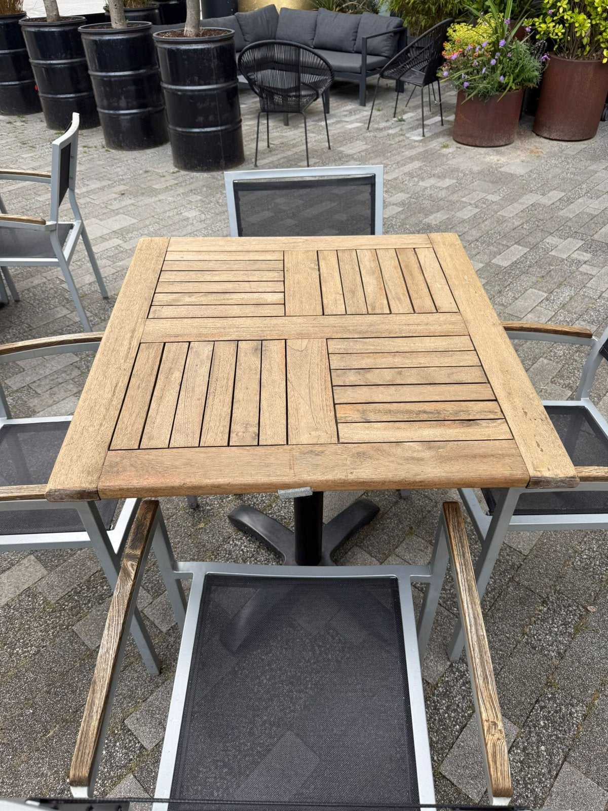 15 TERRAS BLADEN VOOR EEN LEUK PRIJSJE, Ophalen, Gebruikt, Vierkant, Hout