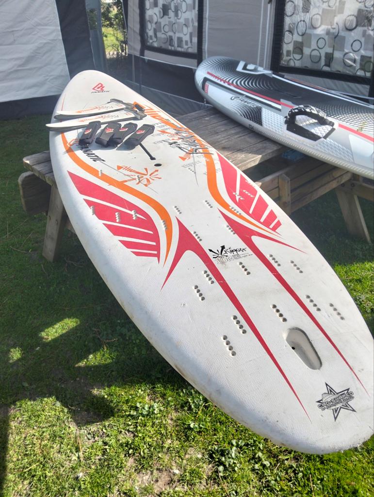 Fanatic Ripper cv 102 ltr. Met softdeck, kinderboard, Watersport en Boten, Windsurfen, Ophalen, Met voetbanden, Gebruikt, Minder dan 250 cm