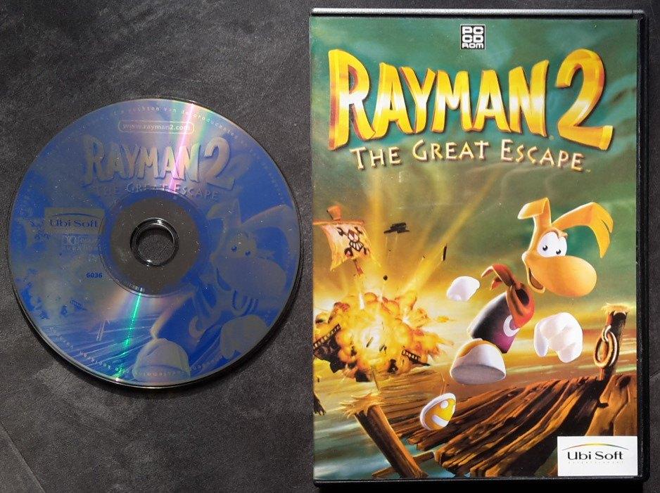 PC Game - Rayman 2 - Actie Platform game, Spelcomputers en Games, Games | Pc, Zo goed als nieuw, Avontuur en Actie, 1 speler, Vanaf 3 jaar