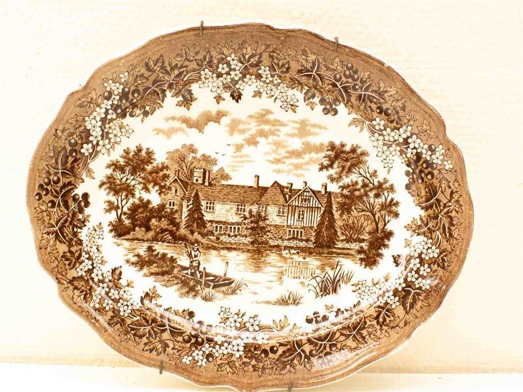Ightham Mote wandbord 30941, Ophalen of Verzenden, Gebruikt