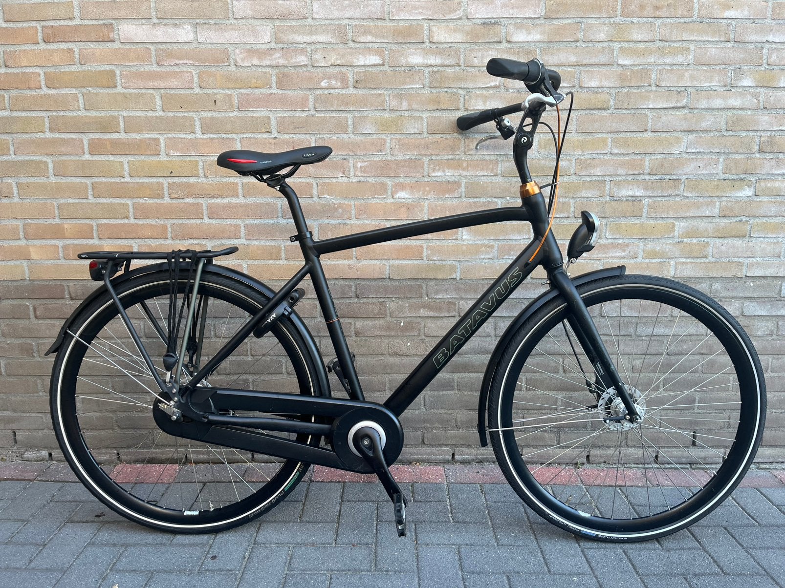 Batavus Dinsdag hetenfiets mt 53, Fietsen en Brommers, Fietsen | Heren | Herenfietsen, Ophalen, Gebruikt, Versnellingen, Batavus