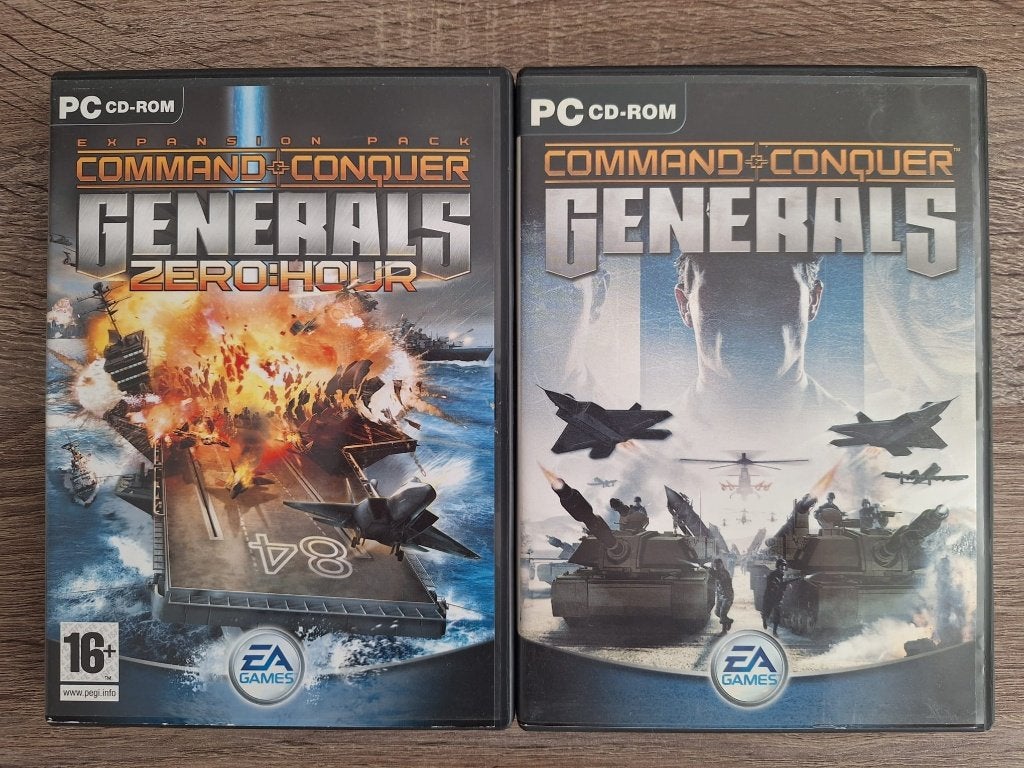 Command & Conquer Generals + Zero Hour, Spelcomputers en Games, Games | Pc, Gebruikt, 1 speler, Eén computer, Ophalen of Verzenden