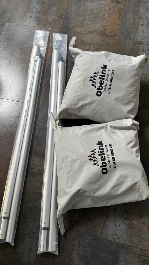 Zijwanden thule luifel met rafters, Ophalen, Zo goed als nieuw