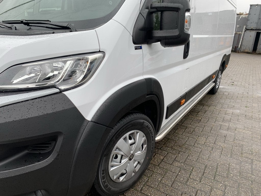 Fiat Ducato Sidebars met rvs platen, Ophalen, Niet ingevuld, Niet ingevuld, Niet ingevuld