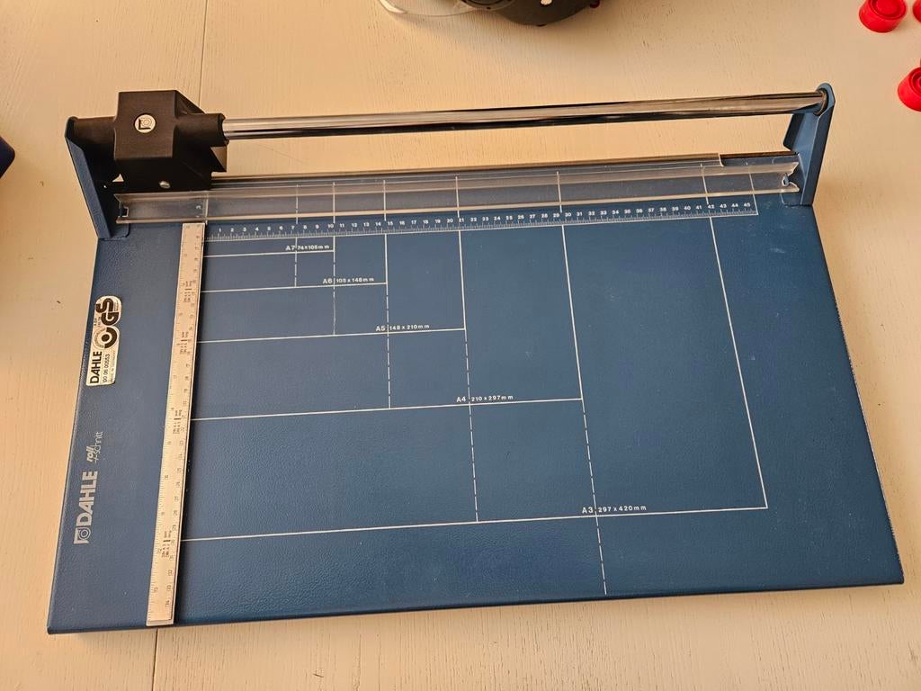 Dahle Roll+Schnitt papiersnijder - Duitse kwaliteit 553, Ophalen, Gebruikt, Overige typen