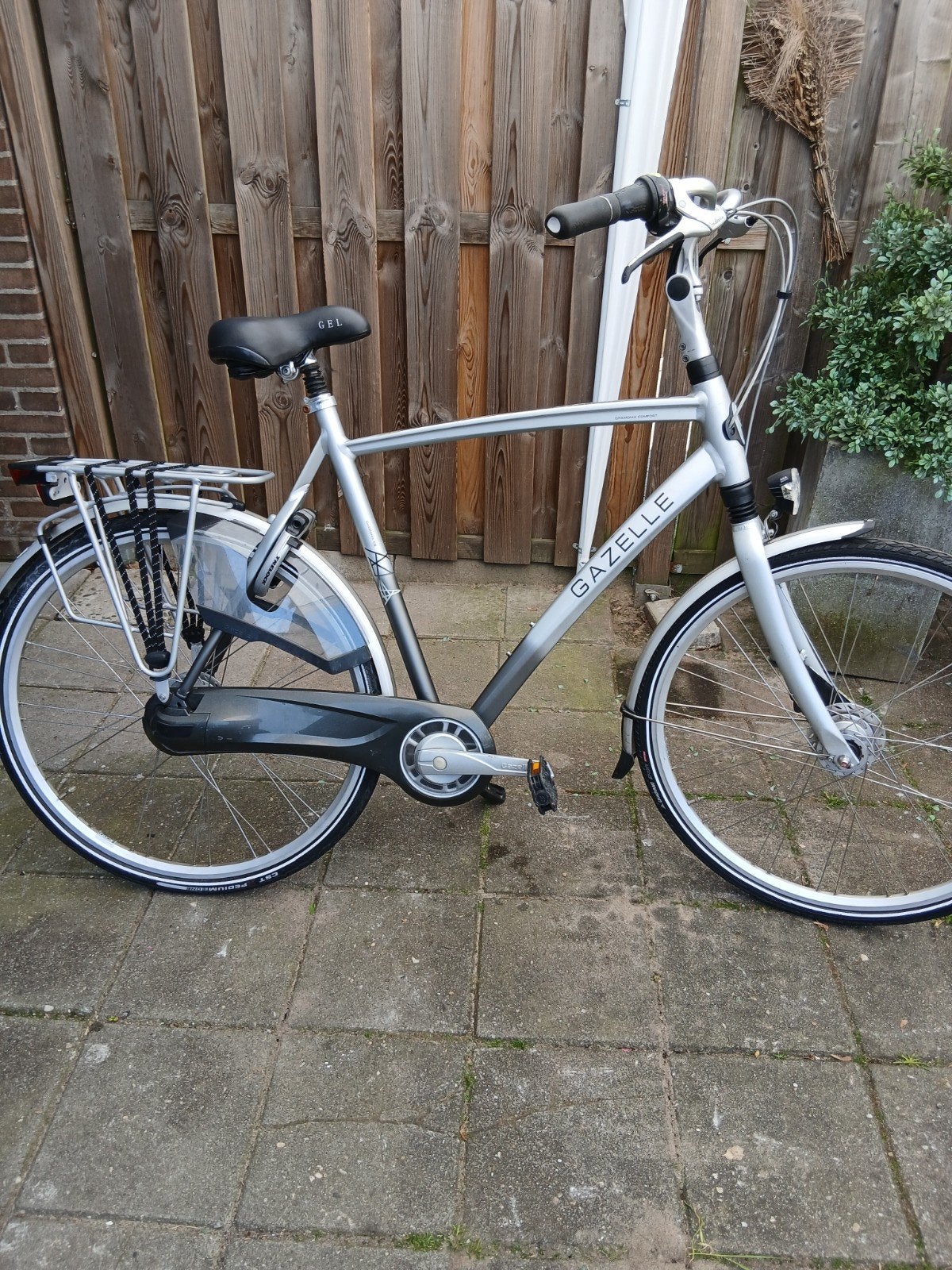 Gazelle chamonix c8, Ophalen, Gebruikt, Versnellingen, 61 tot 65 cm