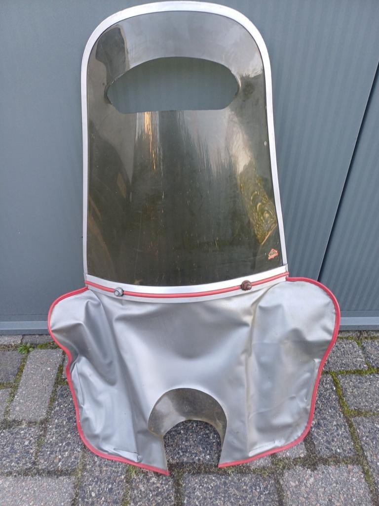 Windscherm voor oldtimer bromfiets, Fietsen en Brommers, Brommeronderdelen | Oldtimers, Ophalen, Gebruikt, Overige merken
