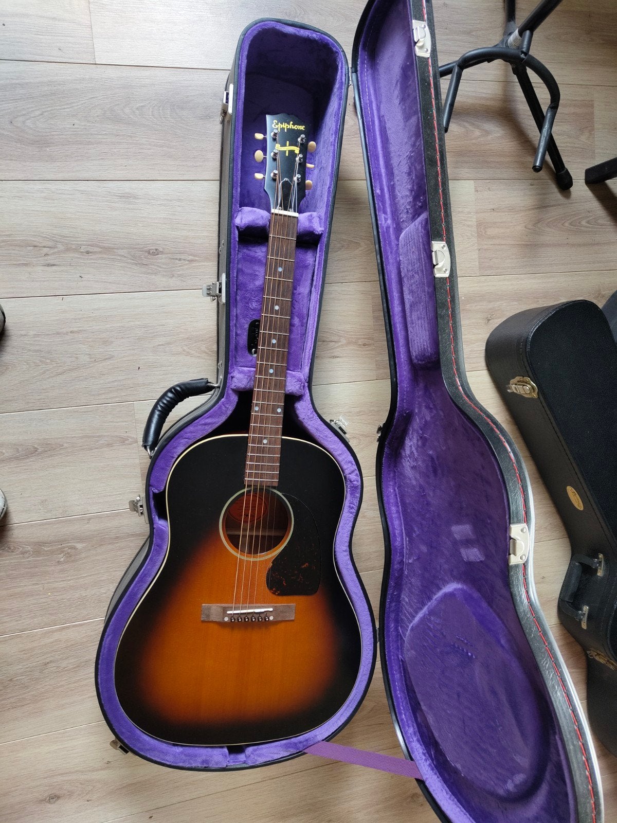 Epiphone Inspired by Gibson J-45 Banner Reissue, Muziek en Instrumenten, Snaarinstrumenten | Gitaren | Akoestisch, Ophalen, Zo goed als nieuw
