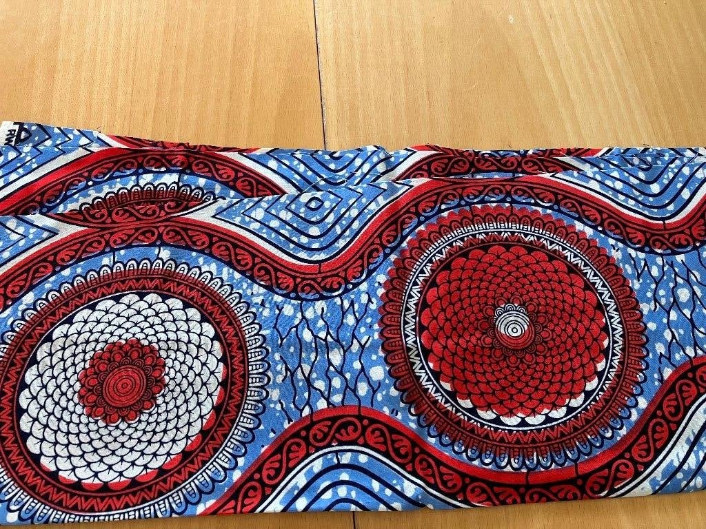 Vlisco achtige lap stof Julius Holland (6), Nieuw, Ophalen of Verzenden, 30 tot 120 cm, Katoen