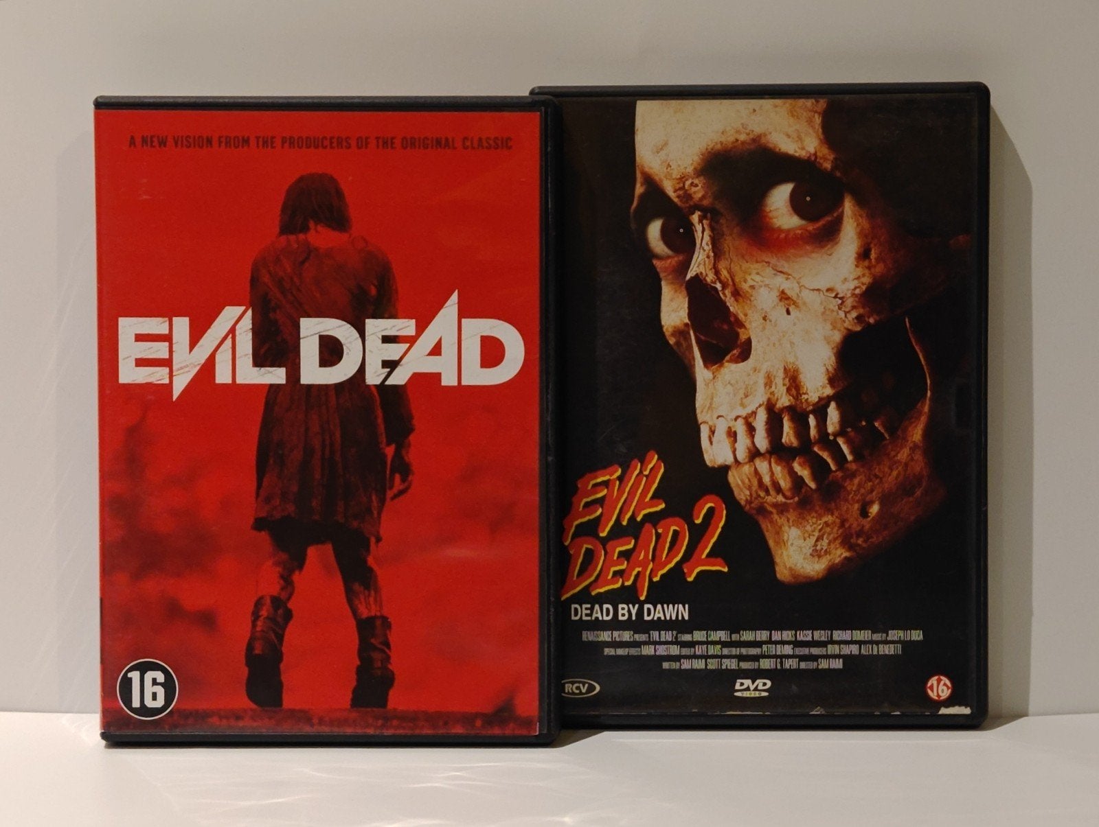 Evil Dead + Evil Dead 2 DVD Set Horror Klassiekers Sam Raimi, Cd's en Dvd's, Dvd's | Horror, Vanaf 16 jaar, Ophalen of Verzenden