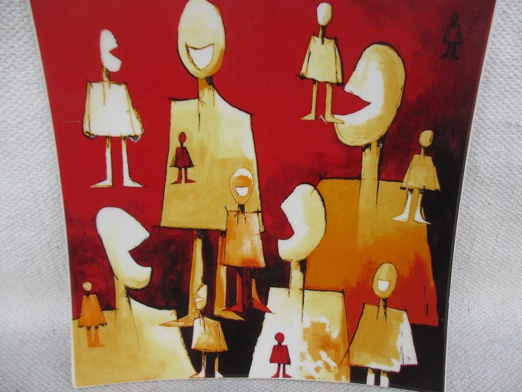 Wandbord DIALOOG Jos Gielen, Antiek en Kunst, Ophalen of Verzenden
