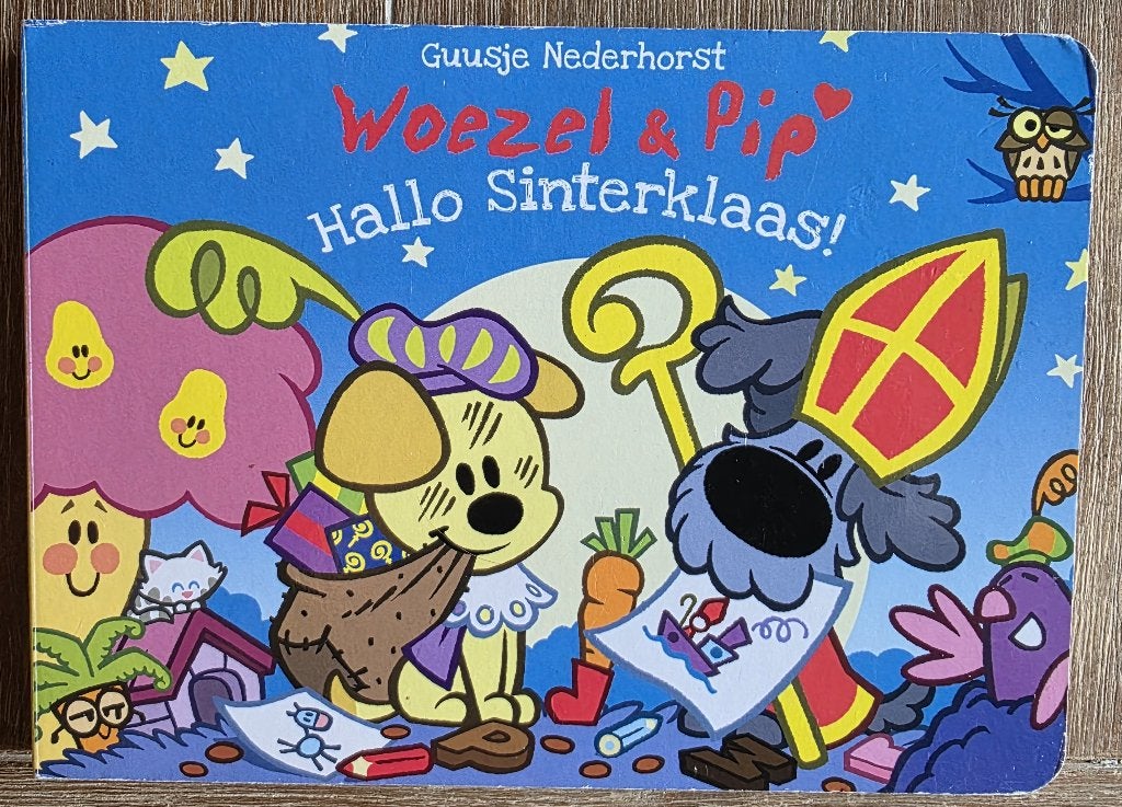  Woezel en Pip - Hallo Sinterklaas!, Ophalen of Verzenden, Zo goed als nieuw, Guusje Nederhorst, 2 tot 3 jaar