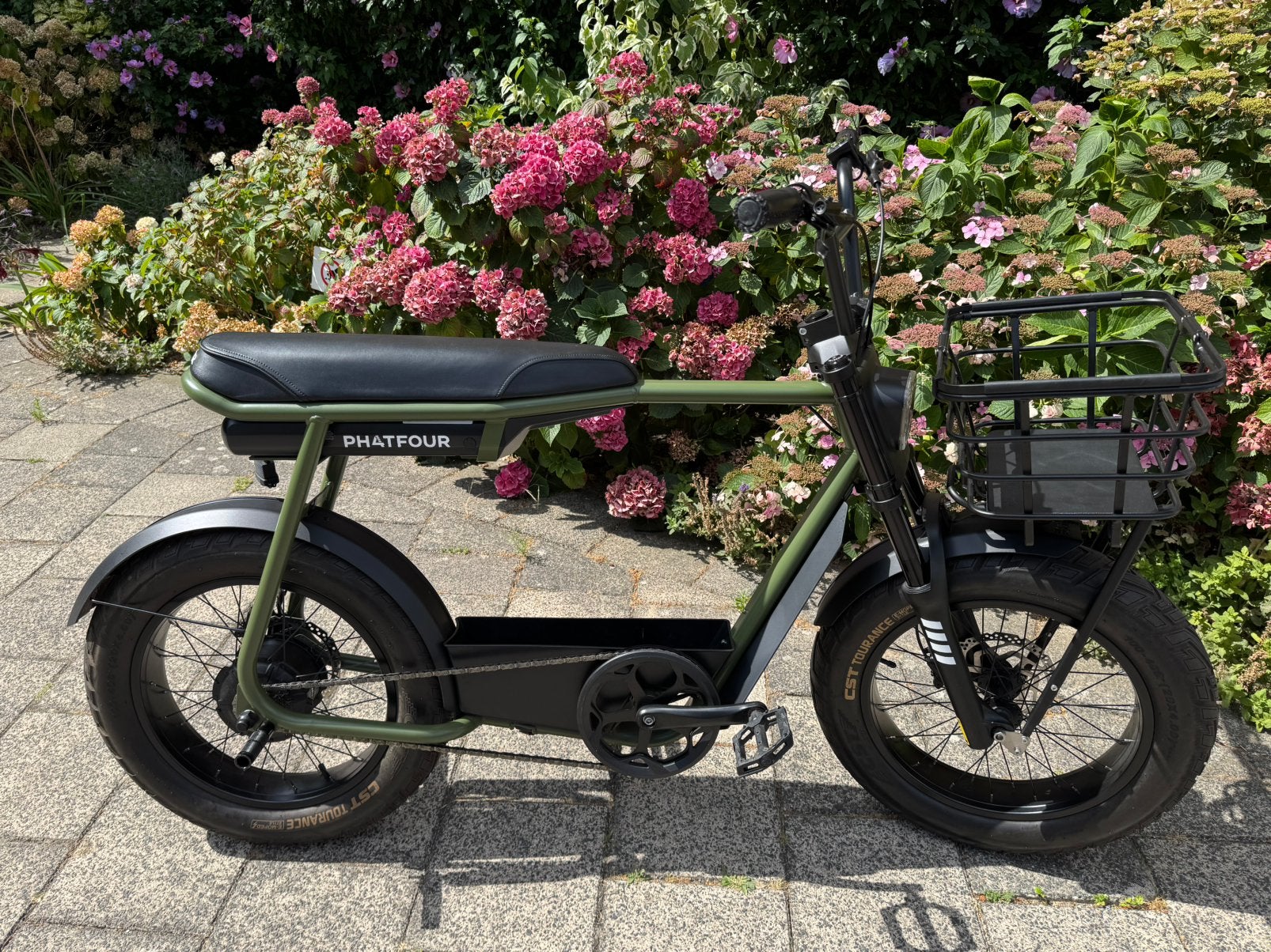 PHATFOUR FLX Green | 750Wh | 2.242 km | Origineel, 59 cm of meer, Ophalen, Zo goed als nieuw, Overige merken