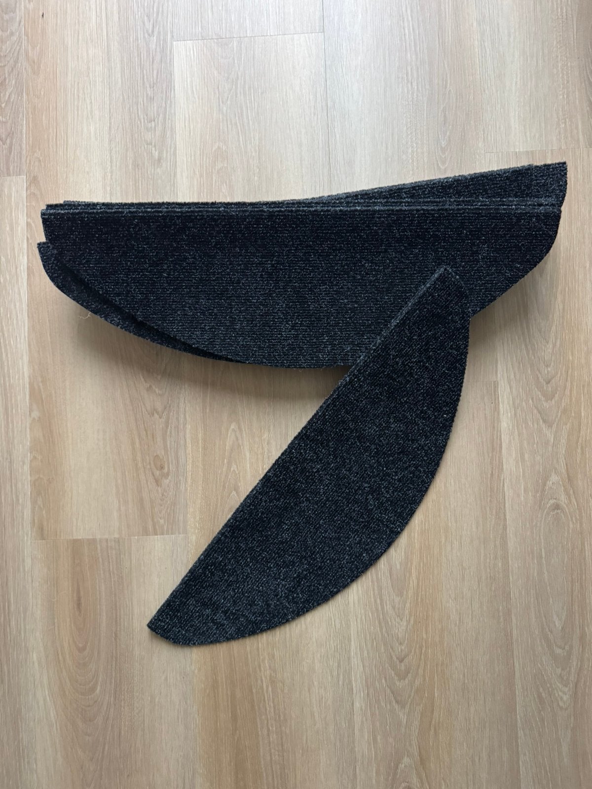Trapmatten in de kleur zwart., Huis en Inrichting, Stoffering | Vloerbedekking, Ophalen, Nieuw, Zwart, Tapijt