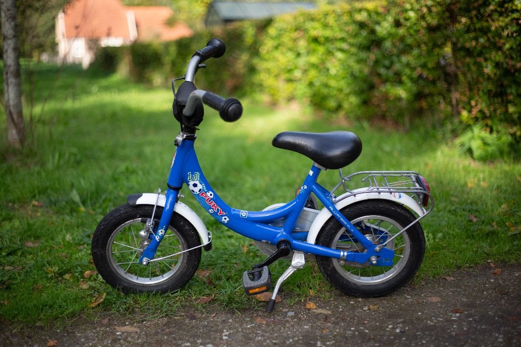PUKY kinderfiets 12 inch, blauw, aluminium frame, Ophalen, Gebruikt, Minder dan 16 inch, Puky