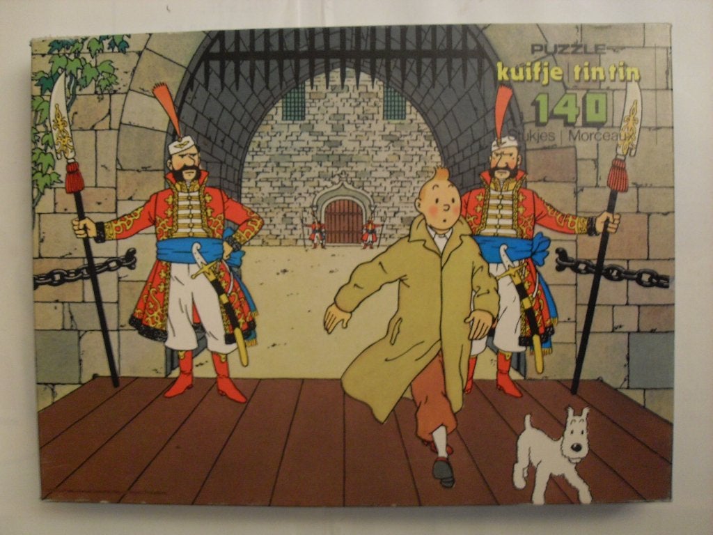 Kuifje Puzzel De Scepter Van Ottokar 1981 Wild Horse Tintin, Ophalen of Verzenden, Kuifje, Zo goed als nieuw, Overige typen