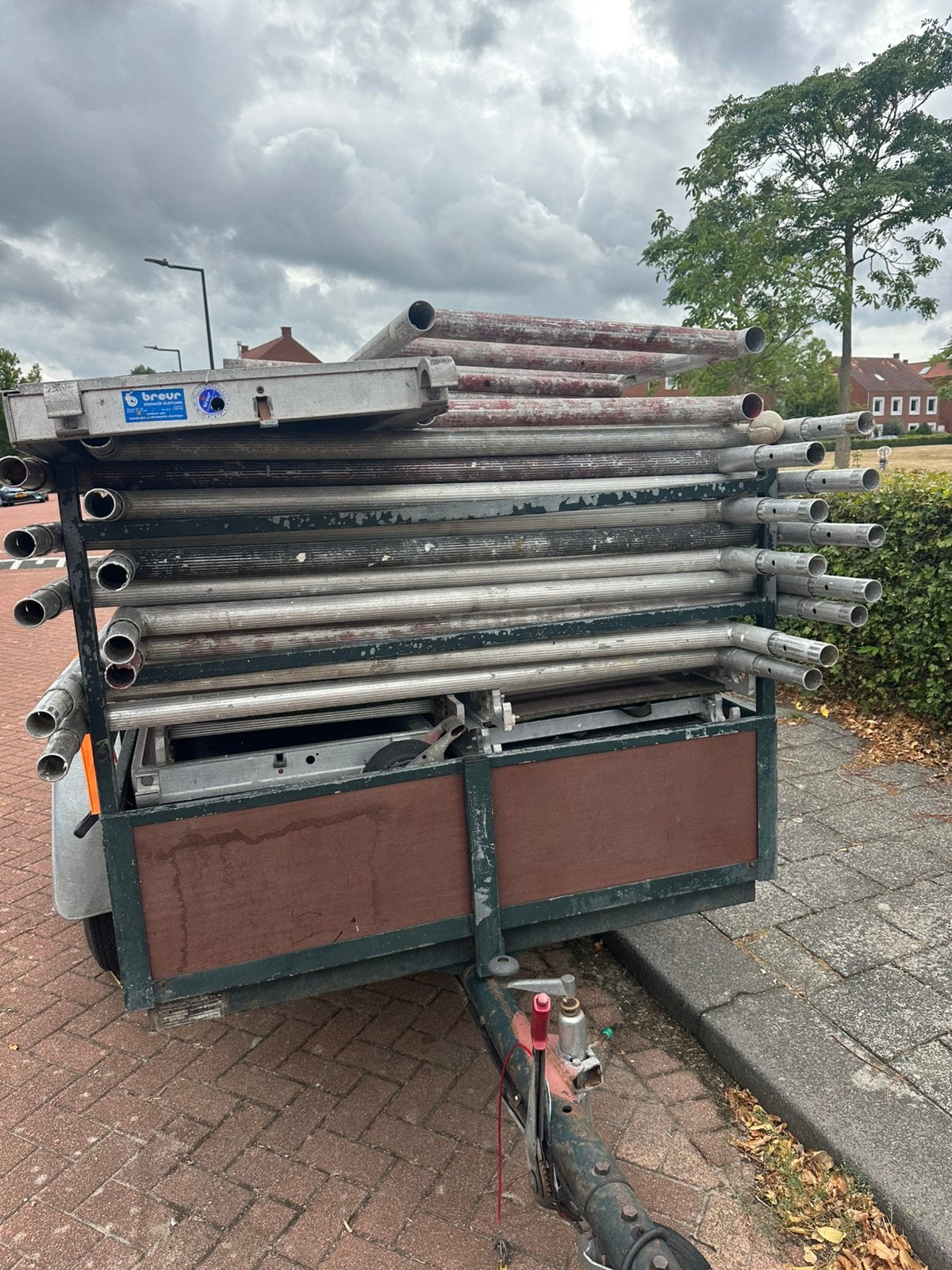 Partij inkoop bouw materiale / aanemer, Ophalen, Gebruikt