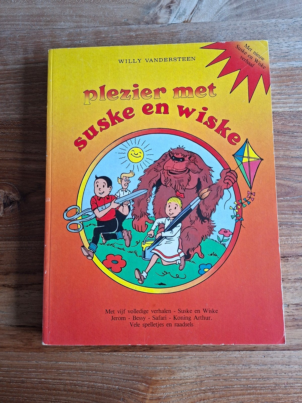 Plezier met Suske en Wiske - Willy Vandersteen, Eén stripboek, Ophalen of Verzenden, Zo goed als nieuw, Willy Vandersteen