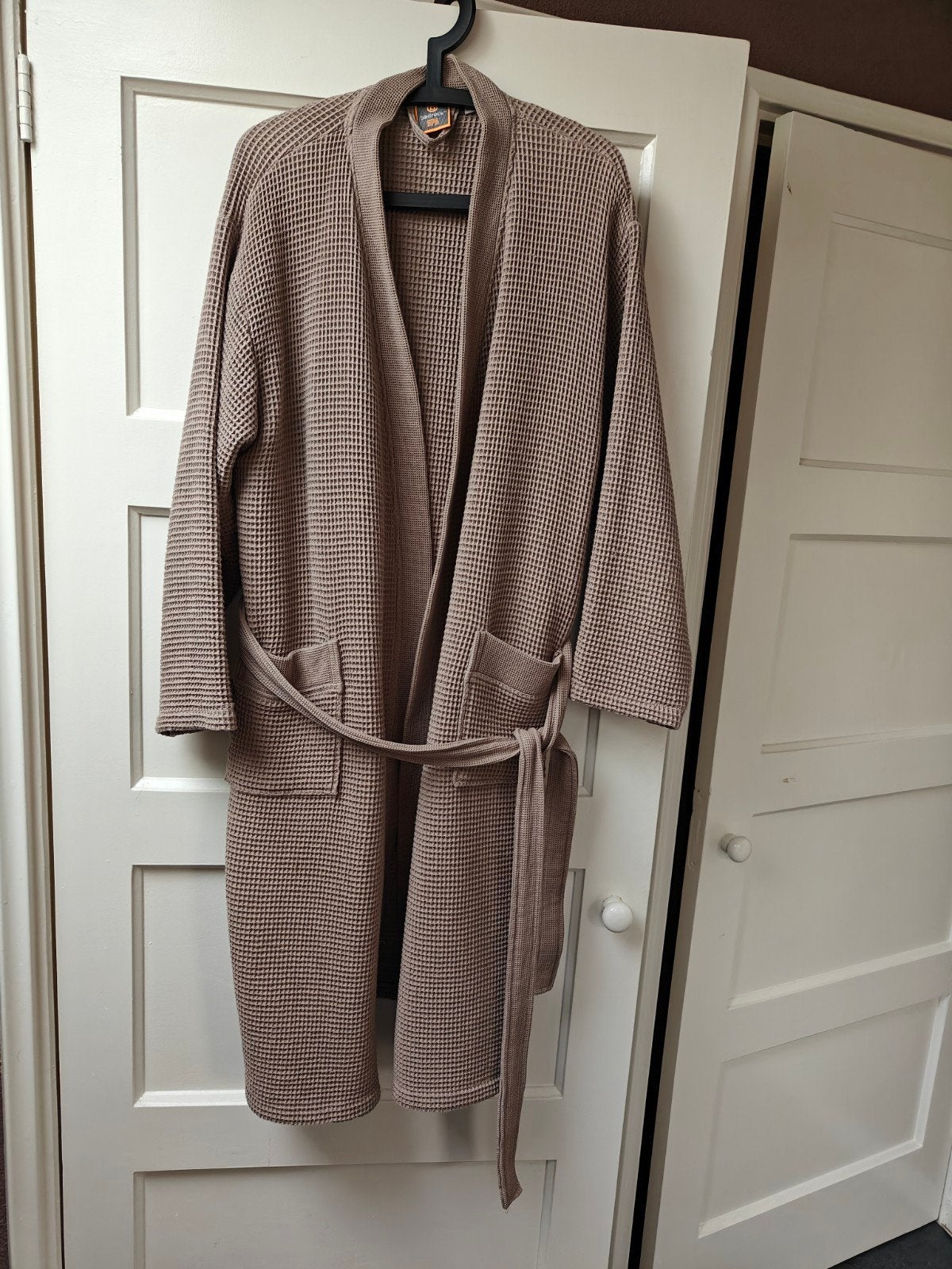 Taupe Badrock SPA badjas - Maat XXL, Ophalen of Verzenden, Zo goed als nieuw, Badrock SPA