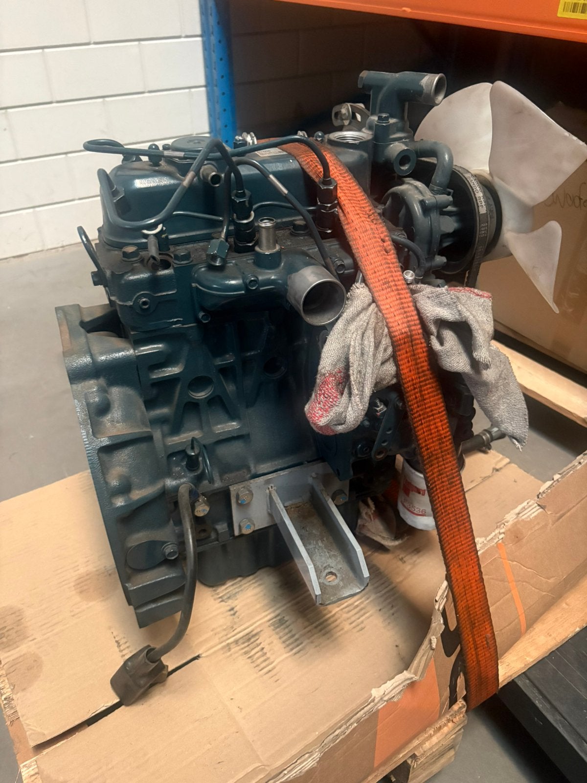 Kubota D1005 dieselmotor, Doe-het-zelf en Verbouw, Motoren, Ophalen, Gebruikt, Dieselmotor, 1400 tot 1800 rpm