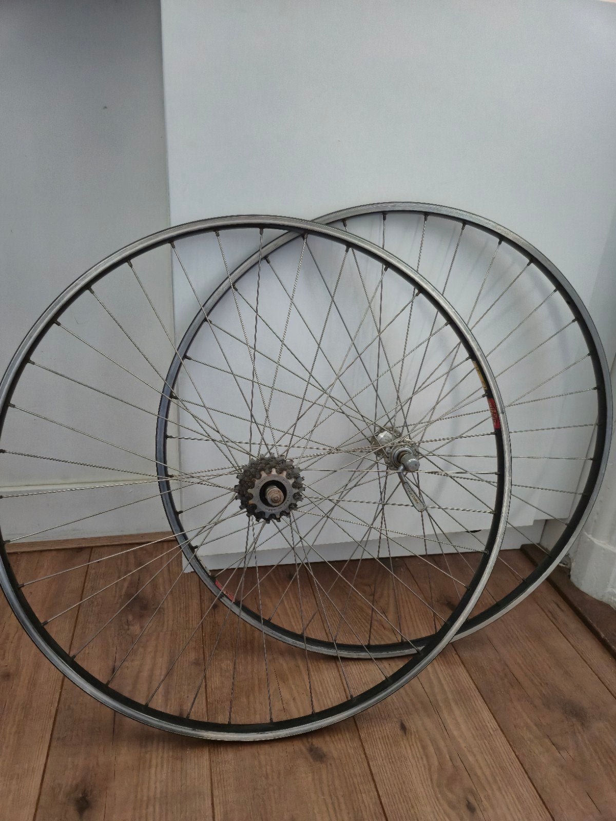 Set klassieke Mavic G 40 racefiets-wielen 700C / 28 inch, Gebruikt, Aluminium, Mavic, Racefiets