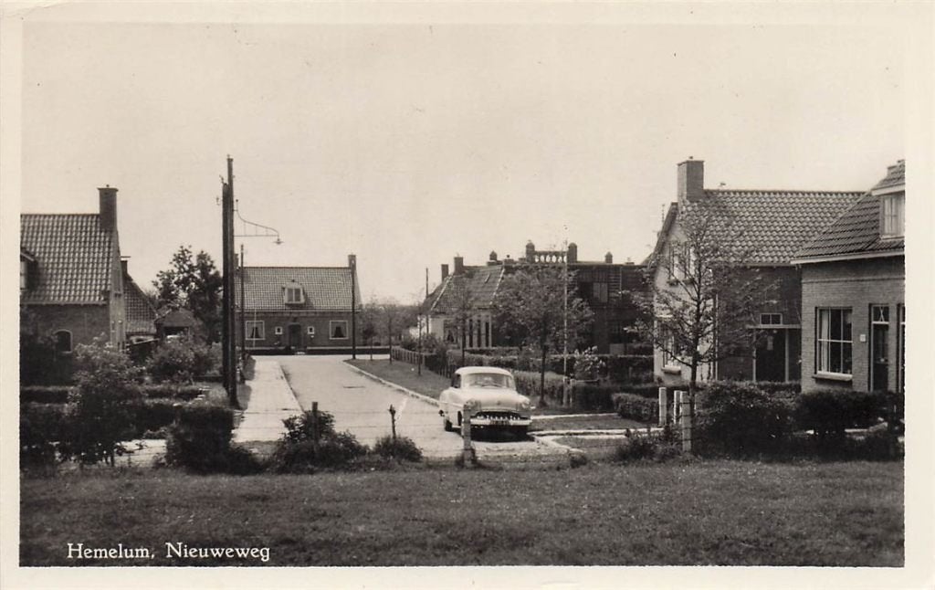703-024-041 Hemelum Nieuweweg, Verzamelen, Verzenden, Voor 1920, Friesland