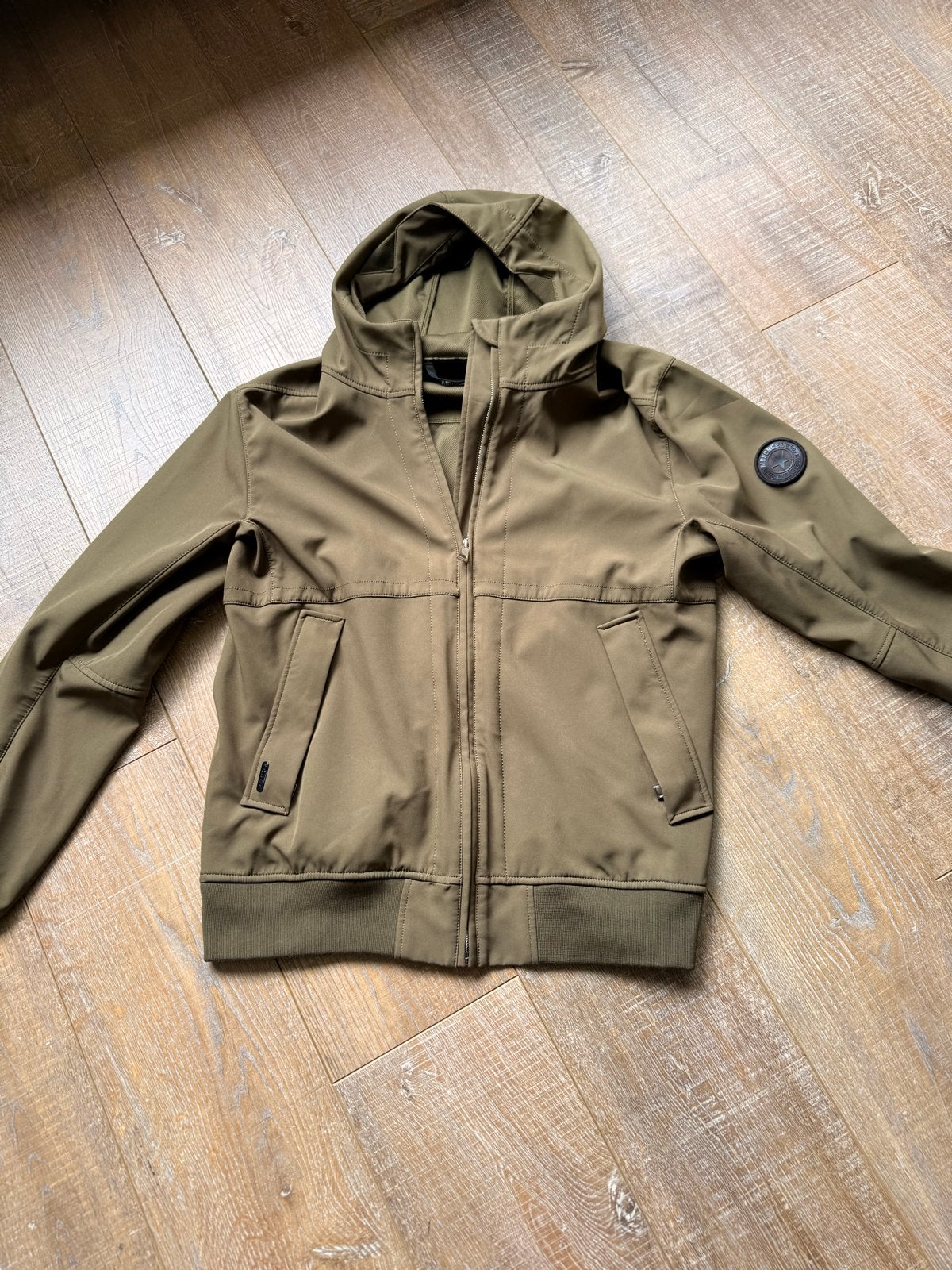 Airforce Softshell Jas Heren - Maat XL - Zo goed als nieuw, Kleding | Heren, Jassen | Zomer, Zo goed als nieuw, Maat 56/58 (XL)