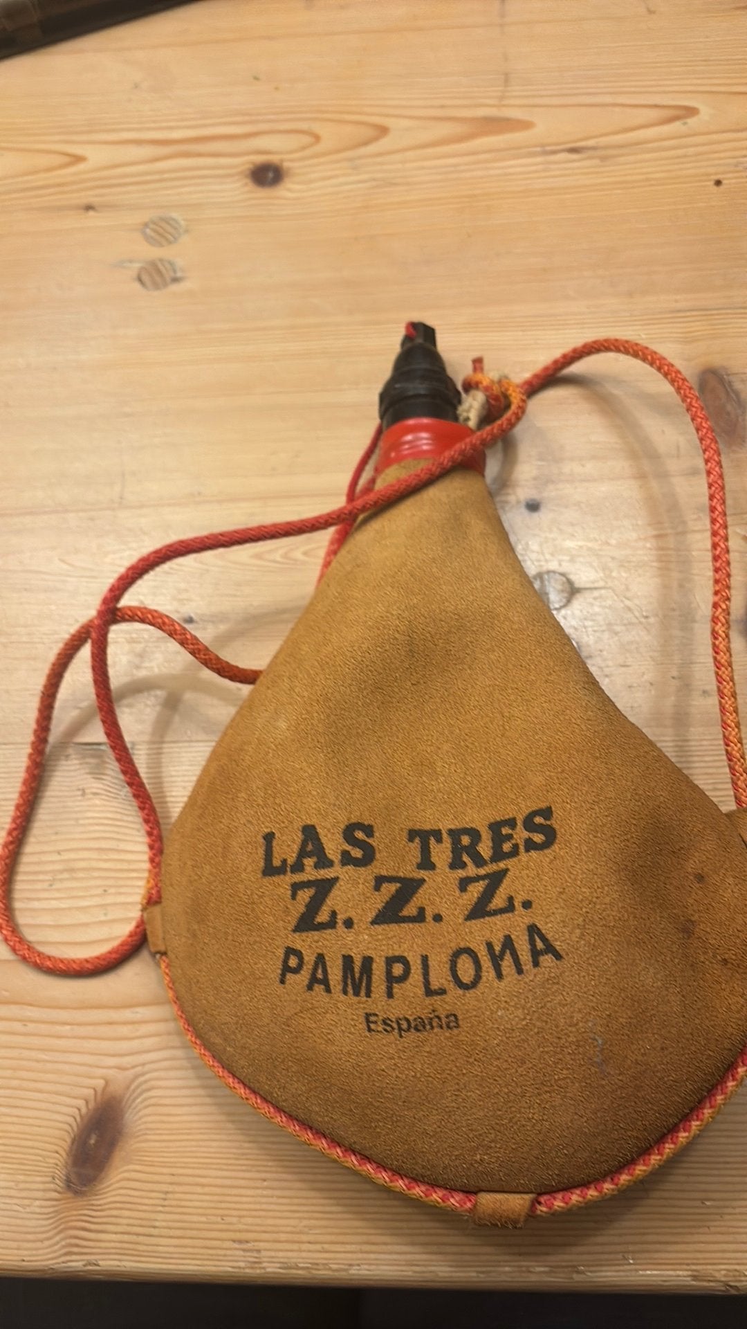 Las tres z.z.z pamplona bota bag, Ophalen of Verzenden, Gebruikt