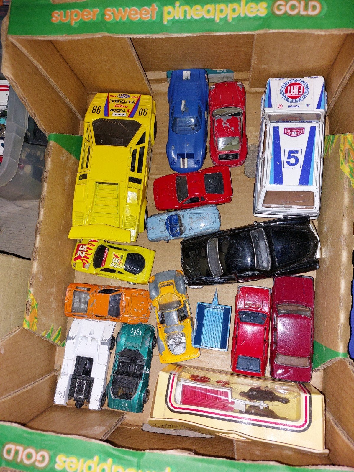 gebruikte modelauto's: Polistil, Politoys, Mebetoys,solido, Ophalen of Verzenden