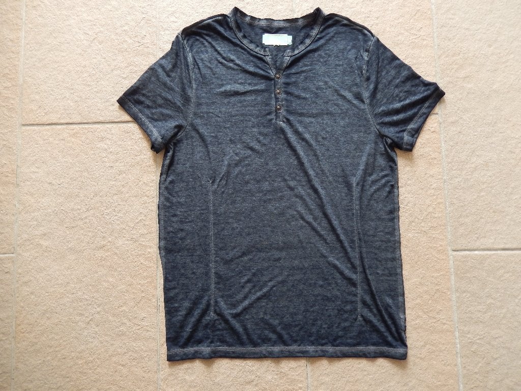 * Nieuw rtex blauw batik t-shirt v-hals maat m *, Nieuw, Ophalen of Verzenden, Rtex, Maat 48/50 (M)